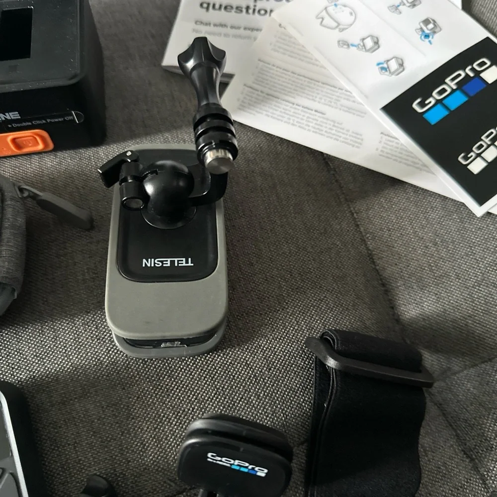 Go Pro 11 black camera with 12 piece accessories. - Picture 9 of 12